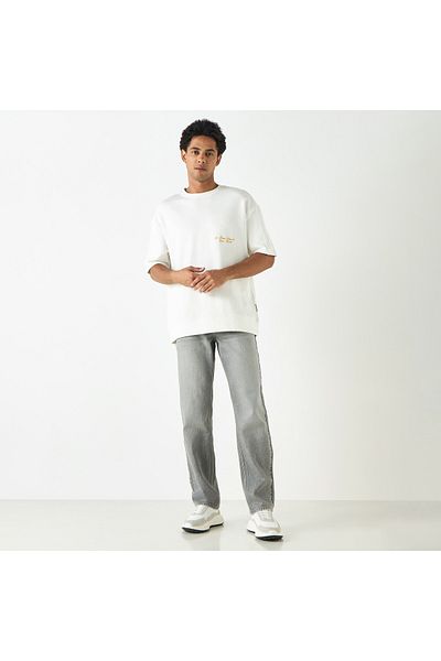 Lee Cooper Straight Cut Jeans With Pockets