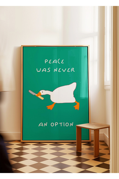 ARTHOUSECOLLECTIVE Pacea nu a fost niciodată o opțiune - Poster fără cadru în...