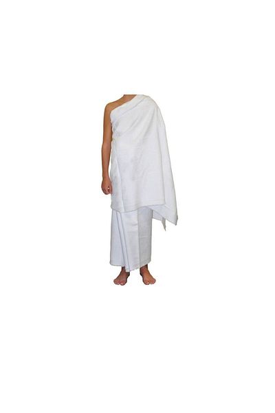 tawlu Day |   Kids Ihram Set |   100% Cotton |   90 X 150 cm |   Gramaged |   Organic |   2 Pieces |   Packed |
