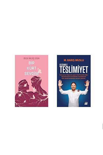 İthaki Yayınları Bir Kürt Sevdim - Dilek Bilgiç Gecikmeli Teslimiyet - M. Bar...