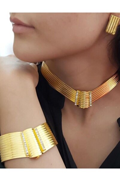 barisiva gold 22 Ayar Kaplama Trabzon Set