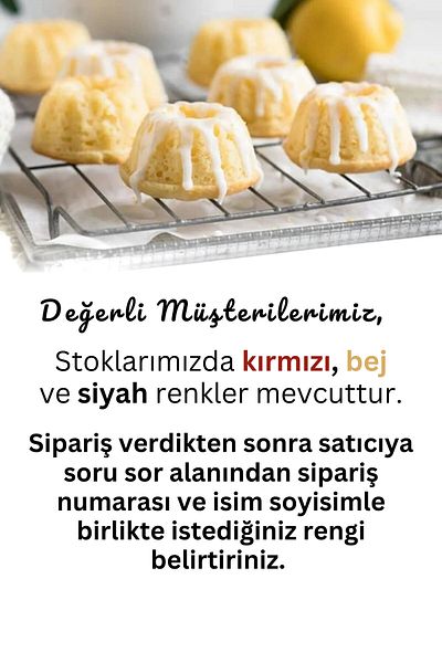 GRİMOR Life 12 Pack Washable Mini Cake Muffin Baking Mold, Silicone Muffin, Cupcake Mold Mixed Color