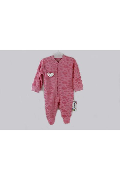 Necix's Heart Pattern Soft Jumpsuit