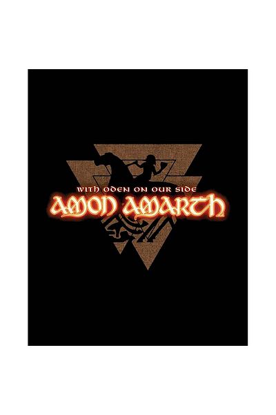 Z zepplin Amon Amarth cu Oden pe partea noastră Patch mare pentru spate