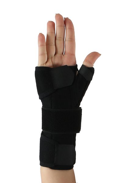 Flexy Medical 2 Pieces Hand Wrist Brace with Thumb Support - Carpal Tunnel, Broken, Dislocation, Wrist Pain, Sprain