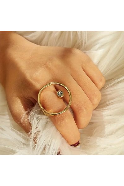 Ayzen Jewelled Design Ring