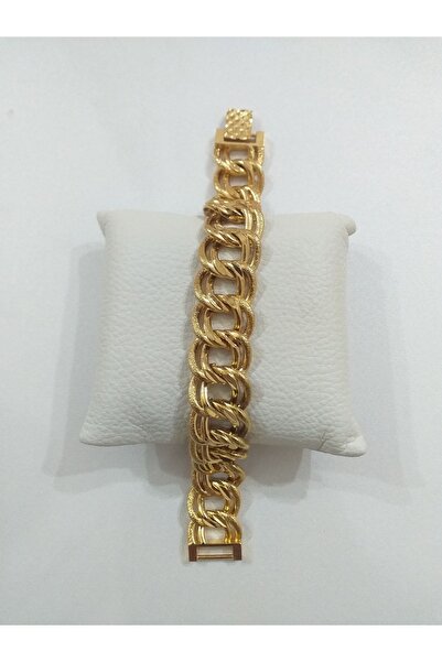 barisiva gold Uzay Yolu Modeli, 2 Cm En, 22 Ayar Altın Kaplama, Yüksek Kalite...