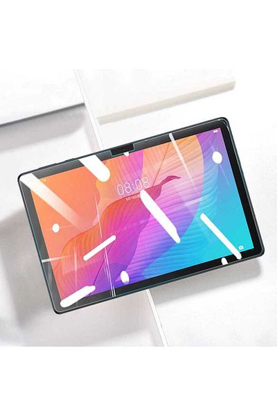 zore واقي شاشة من الزجاج المقوى لجهاز Huawei MatePad T10 متوافق مع MTSC - عديم اللون