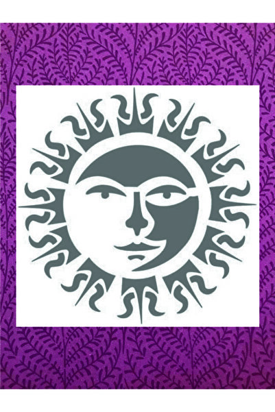 Stencilsarayi STENCİL SARAYİ BOYAMA ŞABLON OBJELER - 4050 ÖLÇÜ 60X60