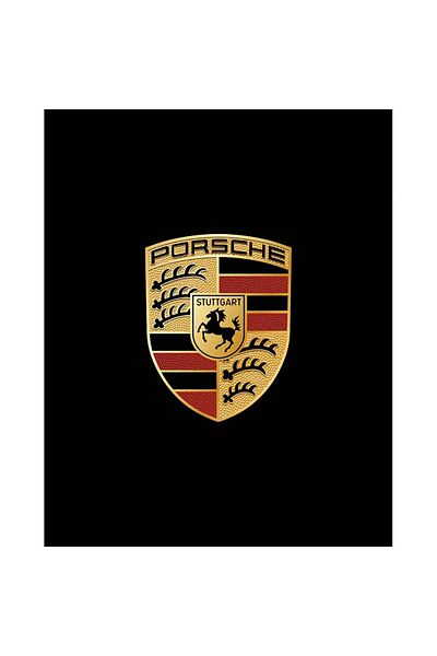 Z zepplin Patch de spate mare cu logo Porsche