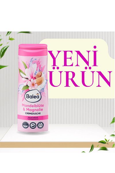 BALEA Shower Gel Magnolia 300 ml German Quality