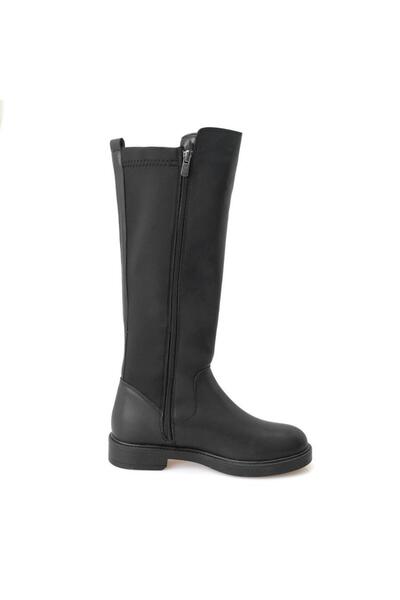 Desa Zac Μαύρες γυναικείες μπότες με φερμουάρ