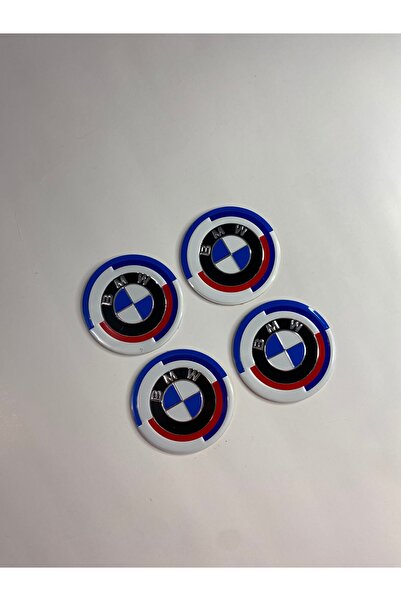 Generic Brand Bmw 50th Years Bonding Wheel Rim Hub Sticker 60mm