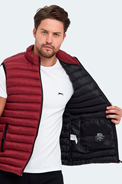 Slazenger Hera Men's Vest Claret Red