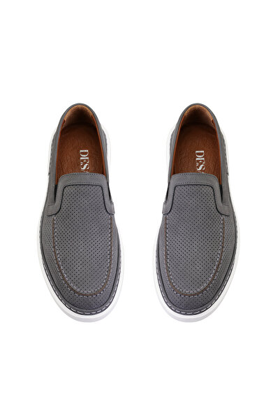 Desa Лукас Сірий Чоловічий Шкіряний Повсякденний Взуття
