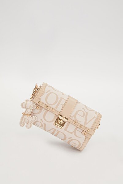 Levidor Pembe Anahtarlık Detaylı Omuz Çantası