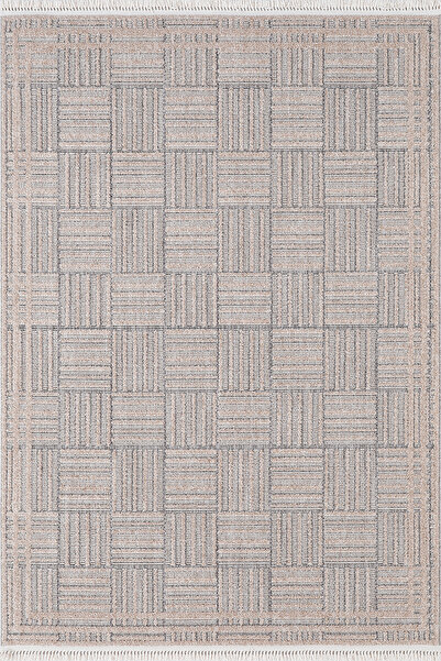 Empera Indiana - Stripe Takma Saçaklı Modern Salon Halısı