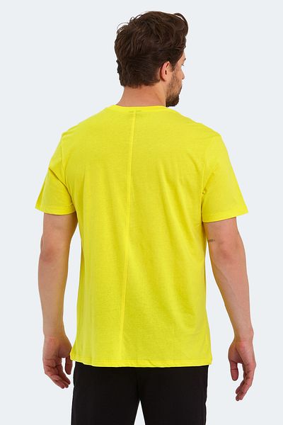 Slazenger Ανδρικό μπλουζάκι Katell Oversized ανοιχτό κίτρινο
