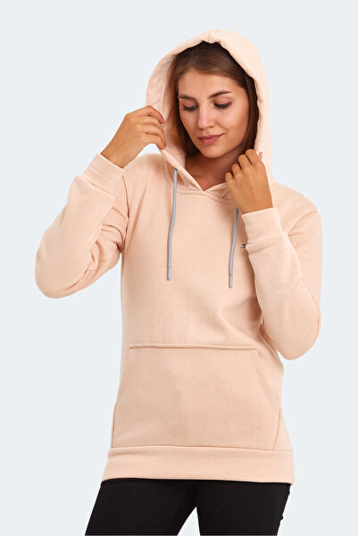 Slazenger KESHIAN Γυναικείο Φούτερ Μπεζ