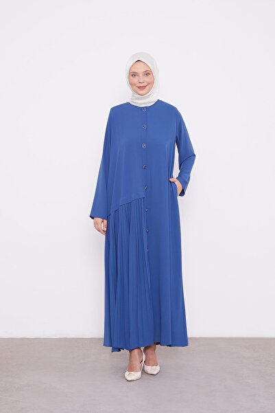 Levidor Indigo Pleat Detailed Ferace