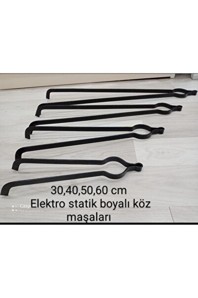 Bıçakcı 4tane Maşa Seti Ateş Maşası Köz Maşası Odun Kömür Kestane Mangal Maşa...