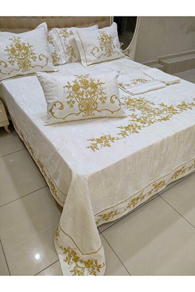 incisecrethome Yatak Örtüsü Ve Nevresim Seti 10 Parça