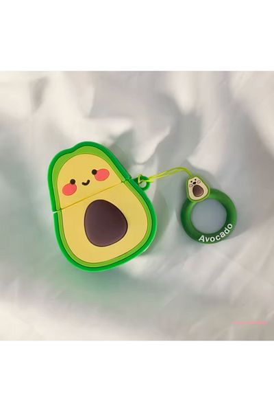 casekingdom AirPods 4Th Generation Compatible Avocado Patterned AirPods Case