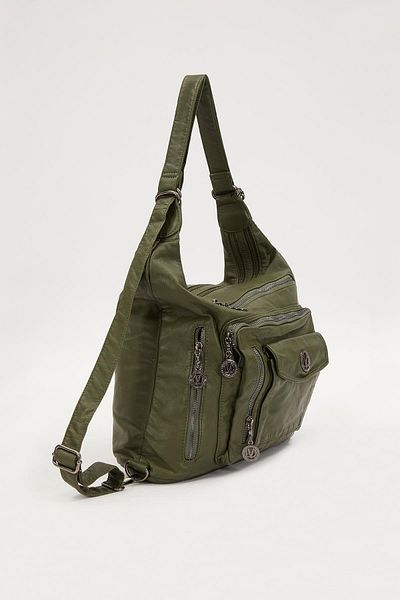 Levidor Green Adjustable Strap Shoulder Bag