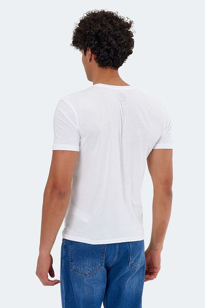 Slazenger Ανδρικό T-shirt Katons Λευκό