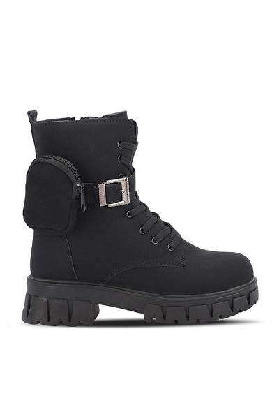 Esem Γυναικεία Μαύρα Παπούτσια Nubuck - Hello Model