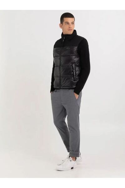 Replay Erkek Siyah Şişme Yelek