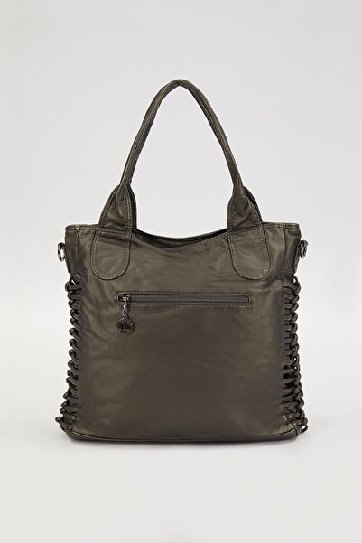 Levidor Сумка через плече з сірим вузлом