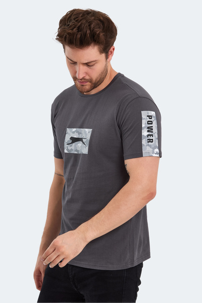 Slazenger Ανδρικό T-Shirt Paderau σκούρο γκρι