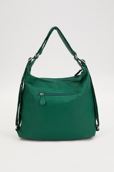 Levidor Green Pocket Shoulder Bag