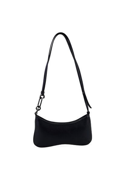 Desa Annie Black Women's Leather Shoulder Bag