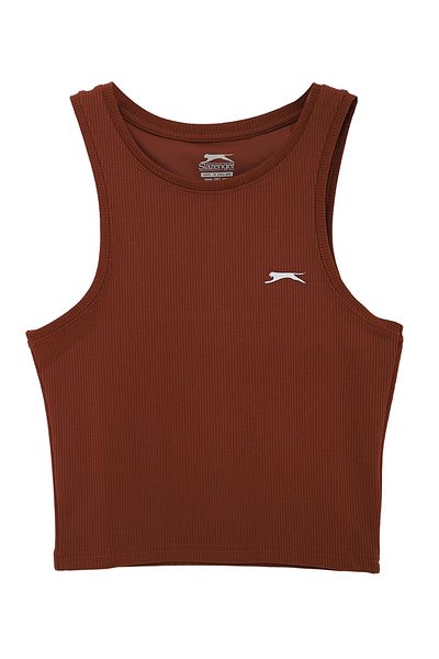 Slazenger Kaıdena Γυναικείο T-shirt Καφέ