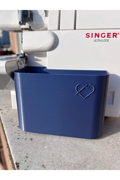 Genel Markalar Singer Overlok Makinası Uyumlu Çöp Kutusu Atık Fire Kabı 14sh6...