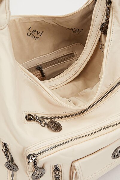 Levidor Біла регульована сумка через плече