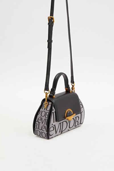 Levidor Τσάντα Black Fabric Look 930281