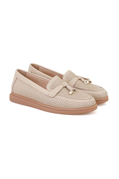 Desa Women's Mink Leather Loafer