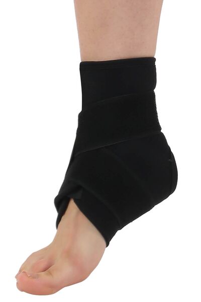 Flexy Medical Ayak Bilekliği Elastik Bandajlı Eklem Bağ Zedelenme Tendon Ayak...