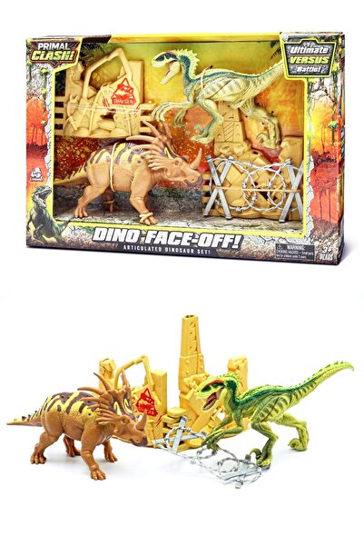 PopŞeker دع مغامرة الديناصورات تبدأ! مجموعة الديناصورات الرائعة مع شخصيتين من...