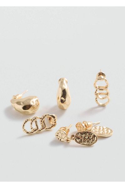 Mango Teen Set of 3 Pairs of Earrings