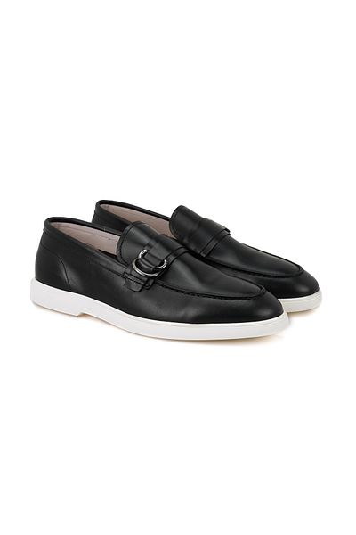Desa Loafer din piele pentru bărbați Galvin Black