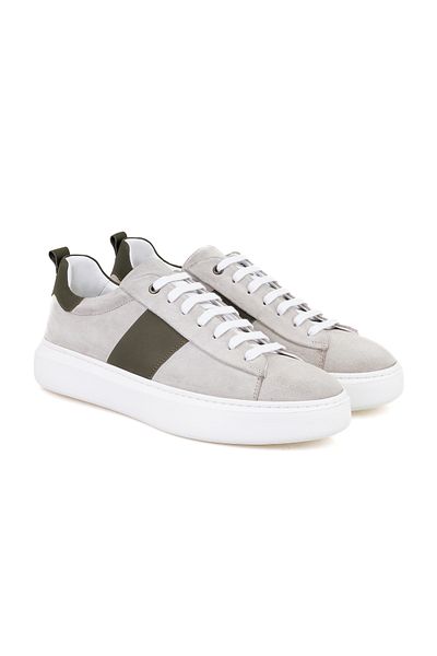 Desa Ανδρικά δερμάτινα αθλητικά παπούτσια Stew Beige