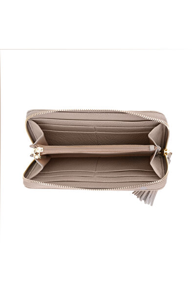 Desa Kathleen Beige Women's Leather Wallet