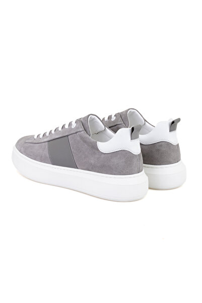 Desa Ανδρικά δερμάτινα αθλητικά παπούτσια Stew Grey