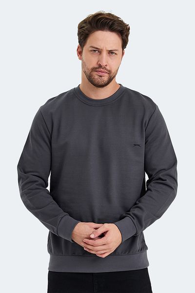 Slazenger Ανδρικό φούτερ KONNOR IN Σκούρο Γκρι