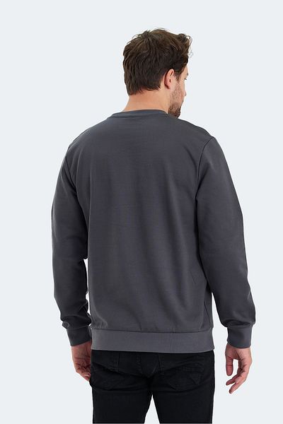 Slazenger Ανδρικό φούτερ KONNOR IN Σκούρο Γκρι