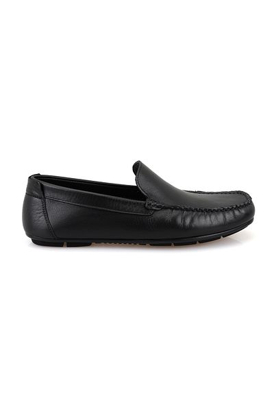 Desa Ανδρικό δερμάτινο loafer Isaac Black